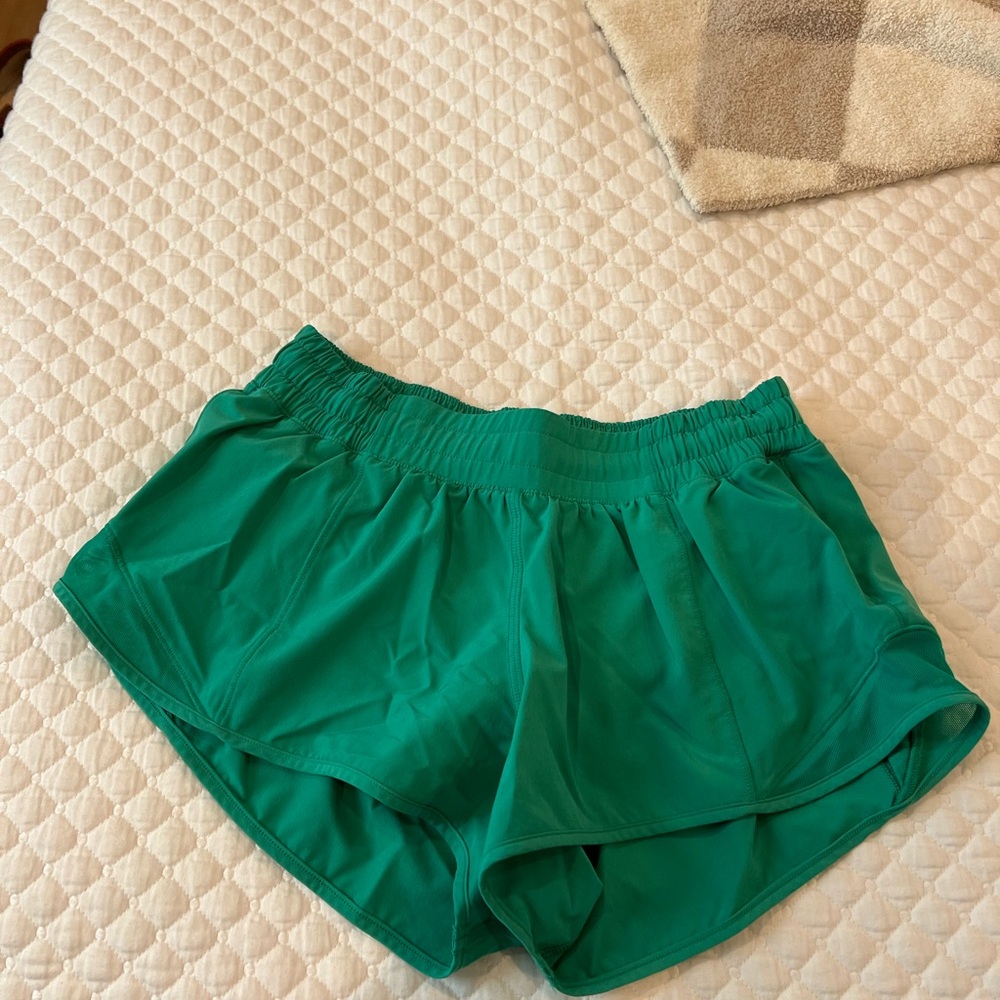 Lululemon Green Women's Athletic Shorts